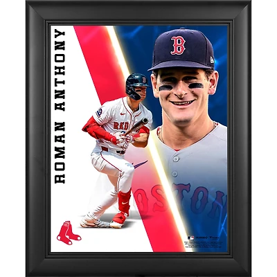 Roman Anthony Boston Red Sox Framed 13" x 16" Radiance Collage