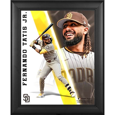Fernando Tatis Jr. San Diego Padres Framed 13" x 16" Radiance Collage