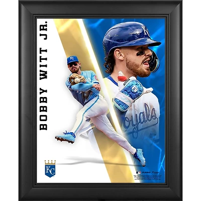 Bobby Witt Jr. Kansas City Royals Framed 13" x 16" Radiance Collage