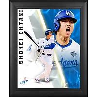 Shohei Ohtani Los Angeles Dodgers Framed 13" x 16" Radiance Collage