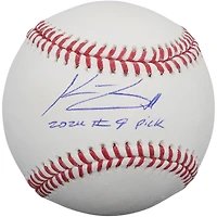 Konnor Griffin Pittsburgh Pirates Autographed Baseball with "2024 #9 Pick" Inscription