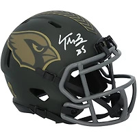 Trey McBride Arizona Cardinals Autographed Riddell 2025 Salute To Service Speed Mini Helmet
