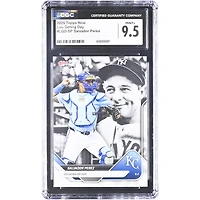Salvador Perez Kansas City Royals 2025 Topps Now Lou Gehrig Day #LGD-SP CGC Authenticated 9.5 Card