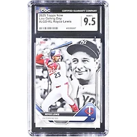 Royce Lewis Minnesota Twins 2025 Topps Now Lou Gehrig Day #LGD-RL CGC Authenticated 9.5 Card