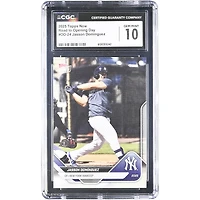 Jasson Domínguez New York Yankees 2025 Topps Now Road to Opening Day #OD-24 CGC Authenticated 10 Card
