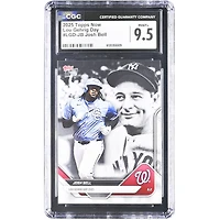 Josh Bell Washington Nationals 2025 Topps Now Lou Gehrig Day #LGD-JB CGC Authenticated 9.5 Card