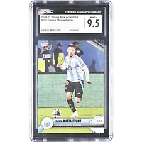 Franco Mastantuono Argentina National Team 2024-25 Topps Now Argentina Youngest Debutant for Argentina #1 CGC Authenticated Card