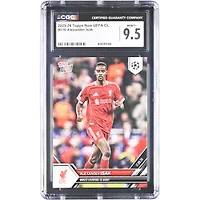 Alexander Isak Liverpool 2025-26 Topps Now UEFA CL Makes Liverpool FC Debut #16 CGC Authenticated Card