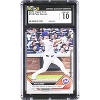 Pete Alonso New York Mets 2025 Topps Now Polar Power New Mets HR King #553 CGC Authenticated Card