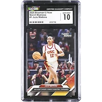 JuJu Watkins USC Trojans 2025 Bowman U Now March Madness #1 CGC Authenticated Card