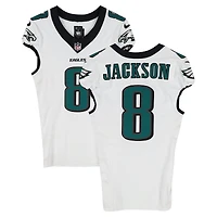 Adoree' Jackson Philadelphia Eagles Game-Used #8 White Jersey vs. Green Bay Packers on November 10, 2025