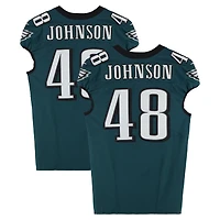 Patrick Johnson Philadelphia Eagles Game-Used #48 Midnight Green Jersey vs. Dallas Cowboys on September 4, 2025