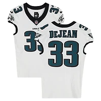 Cooper DeJean Philadelphia Eagles Game-Used #33 White Jersey vs. Los Angeles Chargers on December 8, 2025
