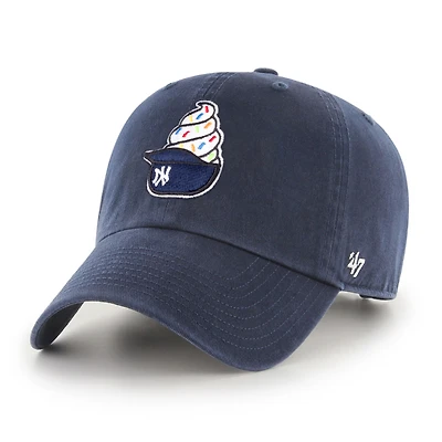Preschool '47  Navy New York Yankees Ice Cream Helmet Clean Up Adjustable Hat