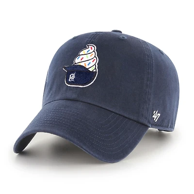 Preschool '47  Navy Detroit Tigers Ice Cream Helmet Clean Up Adjustable Hat