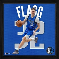 Highland Mint Cooper Flagg Dallas Mavericks Impact Jersey Frame