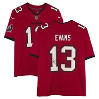 Mike Evans Tampa Bay Buccaneers Autographed Red Nike Vapor Fuse Limited Jersey