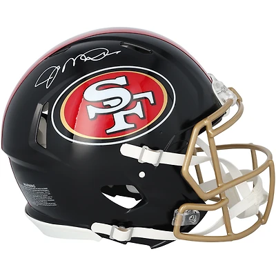 Joe Montana San Francisco 49ers Autographed Riddell Rivalry Speed Authentic Helmet