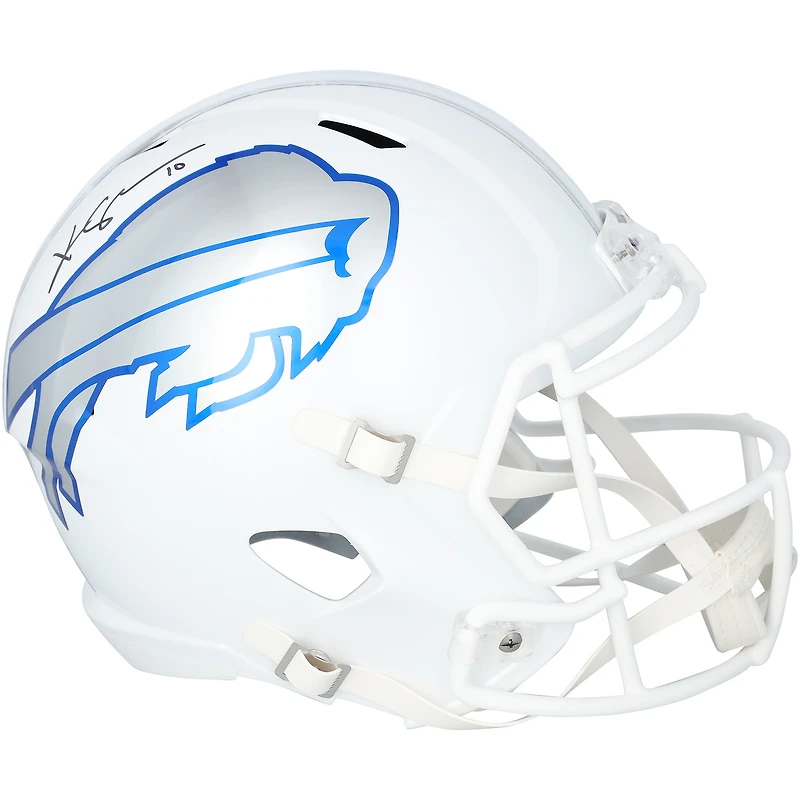 Khalil Shakir Buffalo Bills Autographed Riddell Rivalry Speed Replica Helmet