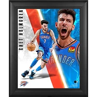 Chet Holmgren Oklahoma City Thunder Framed 13" x 16" Radiance Collage