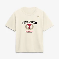 Women's  Cream Texas Tech Red Raiders Graphic T-Shirt