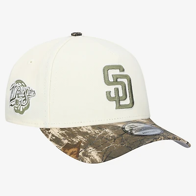 Men's New Era Khaki/Realtree Camo San Diego Padres 9FORTY A-Frame Adjustable Hat