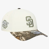 Men's New Era Khaki/Realtree Camo San Diego Padres 9FORTY A-Frame Adjustable Hat