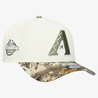 Men's New Era Khaki/Realtree Camo Arizona Diamondbacks 9FORTY A-Frame Adjustable Hat