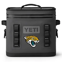 YETI  Charcoal Jacksonville Jaguars Hopper Flip 12L Soft Cooler