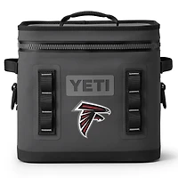 YETI  Charcoal Atlanta Falcons Hopper Flip 12L Soft Cooler