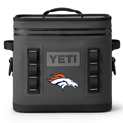 YETI  Charcoal Denver Broncos Hopper Flip 12L Soft Cooler