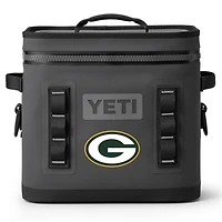YETI  Charcoal Green Bay Packers Hopper Flip 12L Soft Cooler