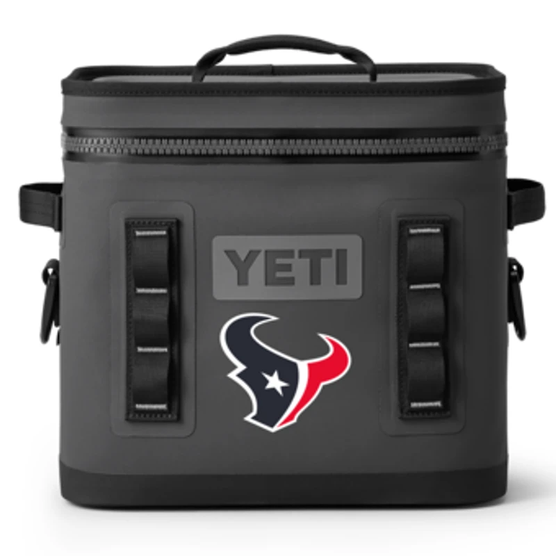 YETI  Charcoal Houston Texans Hopper Flip 12L Soft Cooler