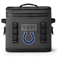 YETI  Charcoal Indianapolis Colts Hopper Flip 12L Soft Cooler
