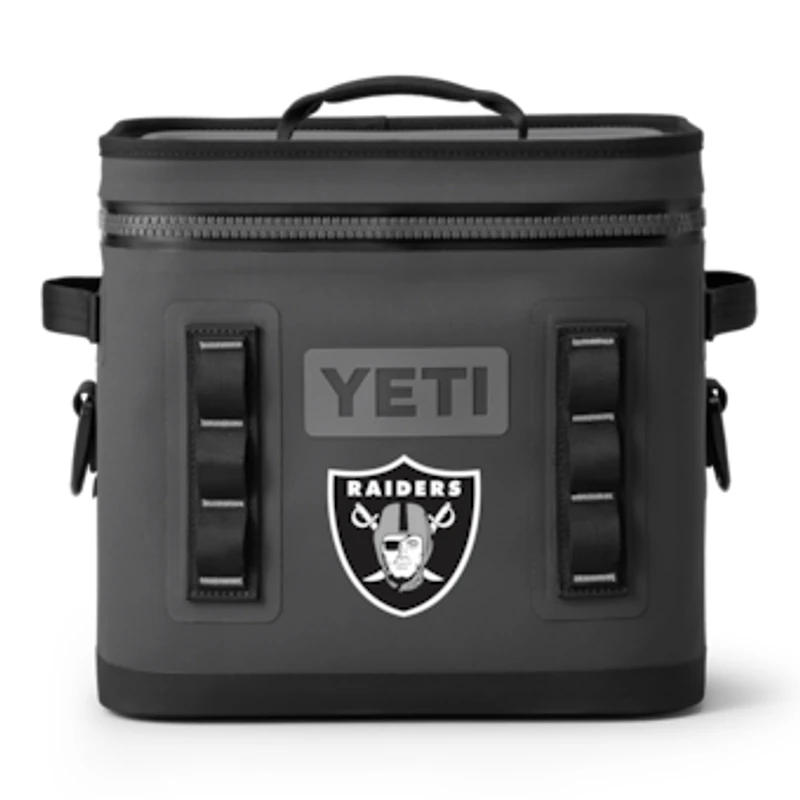 YETI Charcoal Las Vegas Raiders Hopper Flip 12L Soft Cooler