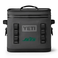 YETI  Charcoal New York Jets Hopper Flip 12L Soft Cooler