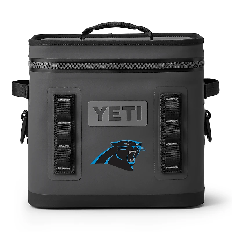 YETI Charcoal Carolina Panthers Hopper Flip 12L Soft Cooler