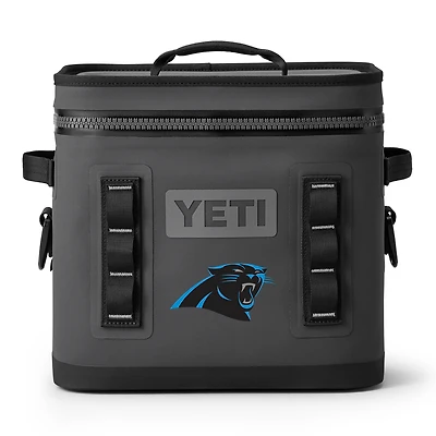 YETI Charcoal Carolina Panthers Hopper Flip 12L Soft Cooler