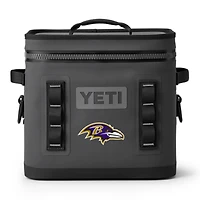 YETI  Charcoal Baltimore Ravens Hopper Flip 12L Soft Cooler