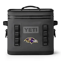 YETI  Charcoal Baltimore Ravens Hopper Flip 12L Soft Cooler