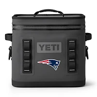 YETI  Charcoal New England Patriots Hopper Flip 12L Soft Cooler