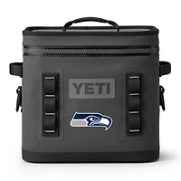 YETI  Charcoal Seattle Seahawks Hopper Flip 12L Soft Cooler