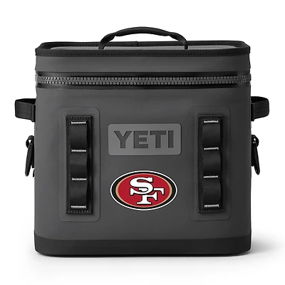 YETI  Charcoal San Francisco 49ers Hopper Flip 12L Soft Cooler
