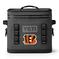 YETI  Charcoal Cincinnati Bengals Hopper Flip 12L Soft Cooler