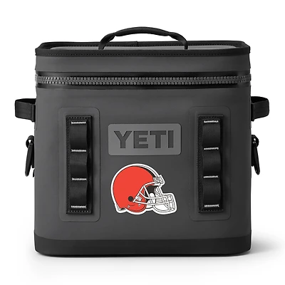 YETI  Charcoal Cleveland Browns Hopper Flip 12L Soft Cooler