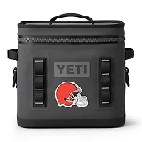 YETI  Charcoal Cleveland Browns Hopper Flip 12L Soft Cooler