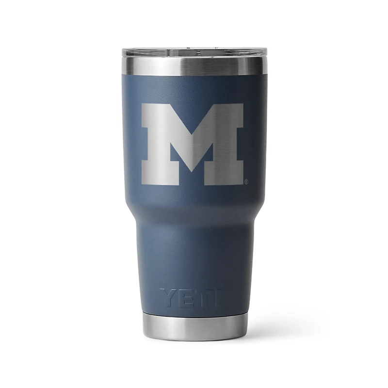 YETI Michigan Wolverines 30oz. Rambler Tumbler