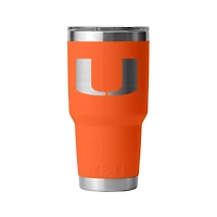 YETI Miami Hurricanes 30oz. Rambler Tumbler