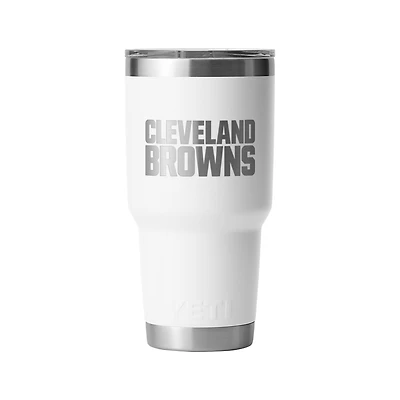 YETI Cleveland Browns 30oz. Rambler Tumbler