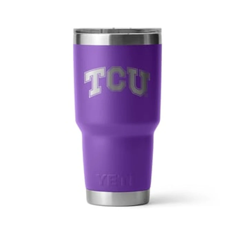 YETI TCU Horned Frogs 30oz. Rambler Tumbler